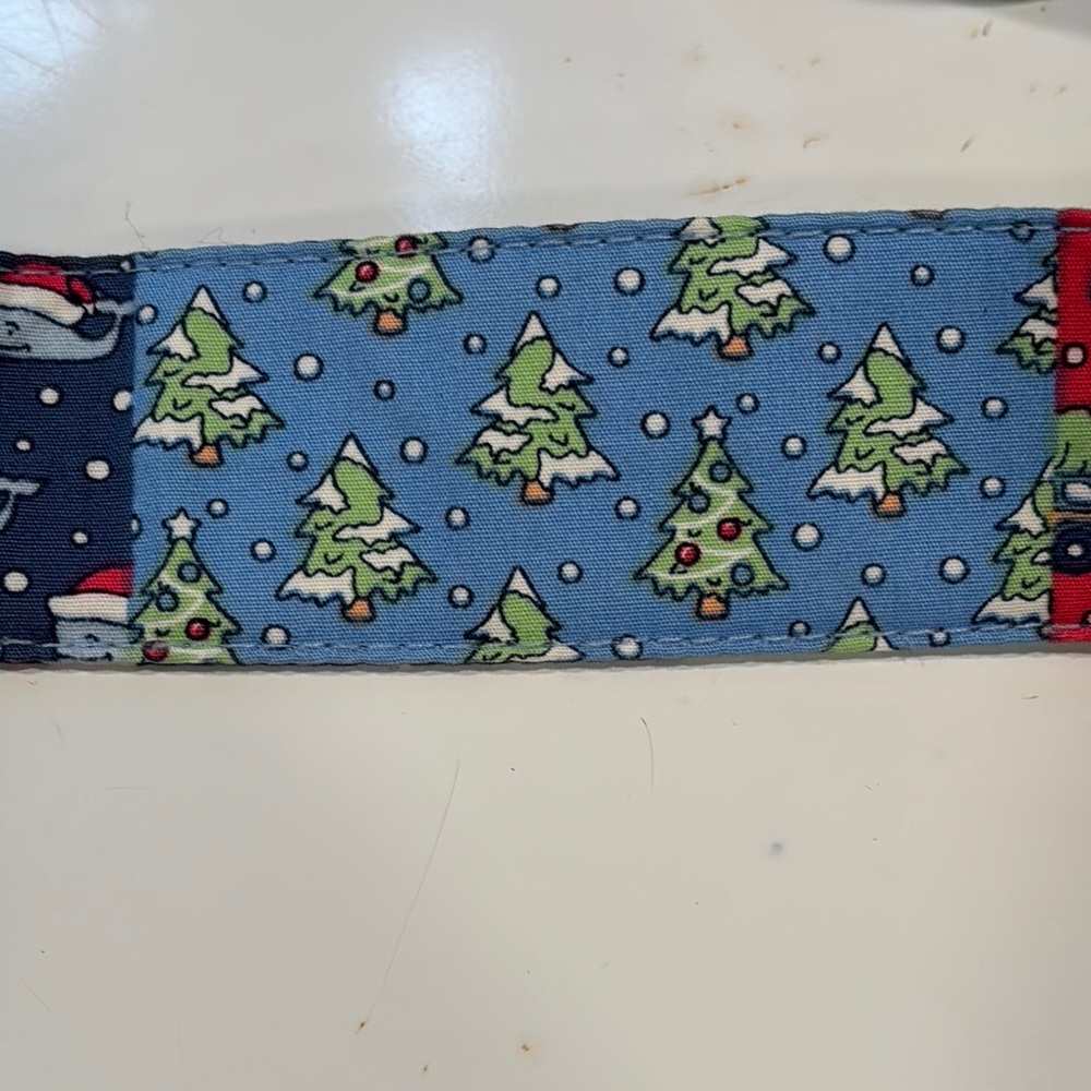 Vineyard Vines Holiday Patchwork D-Ring Belt With… - image 5